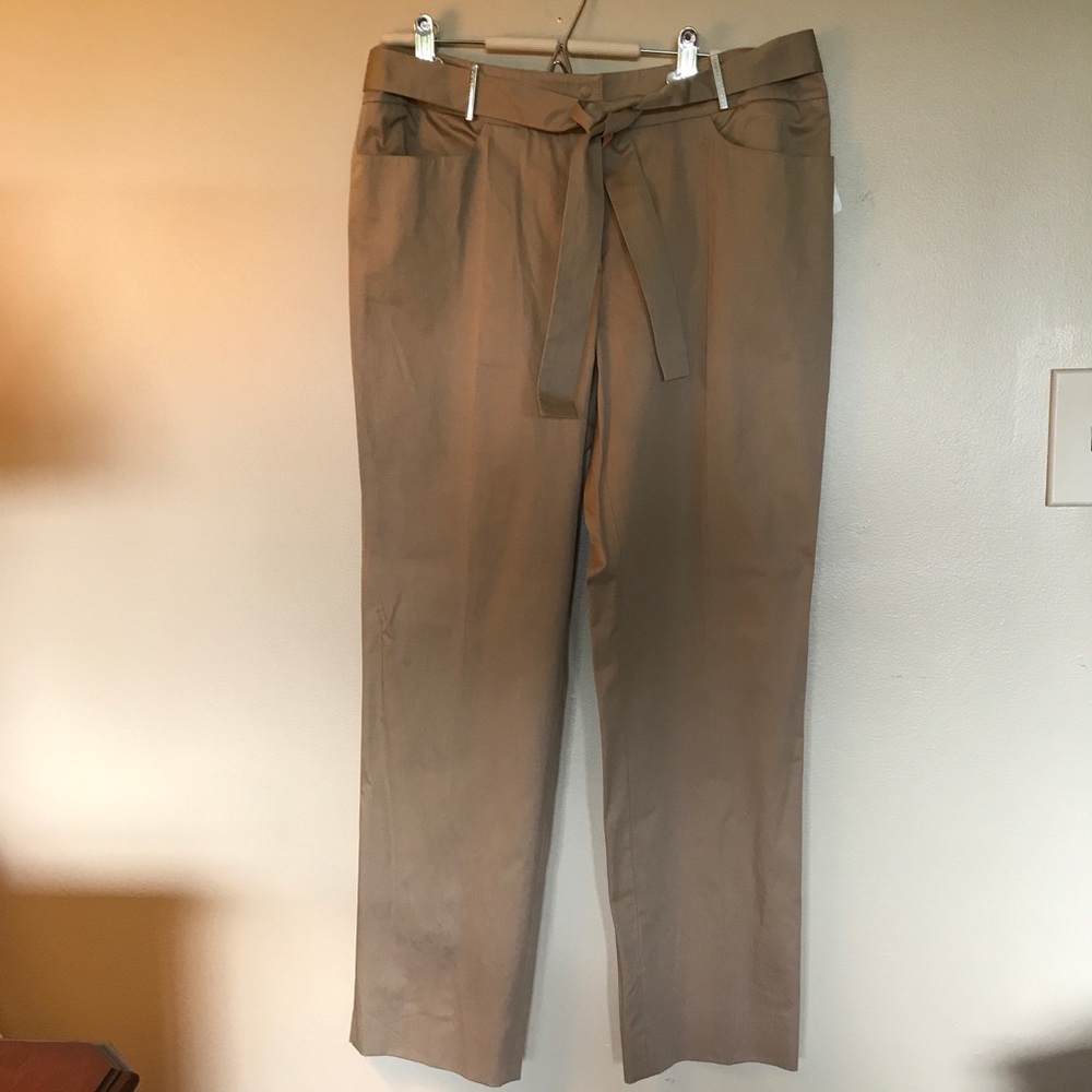 Armani Collezioni Cotton khaki pants - size 12